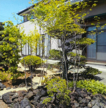 内田緑化センター(埼玉)　和風（造園・外構・エクステリア）　施工例